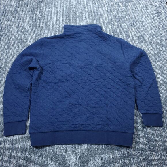 Patagonia Men's Synchilla Snap-T Fleece Pullover Quilted Sweater Size L Blue - Picture 7 of 11